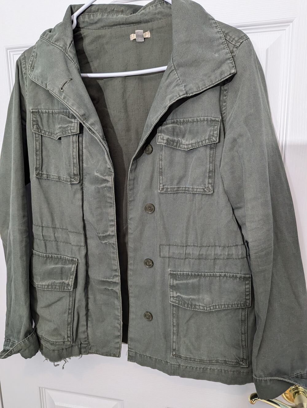 Urban Outfitters Ecote Size Small Jacket Military Utility Army Reputation Era